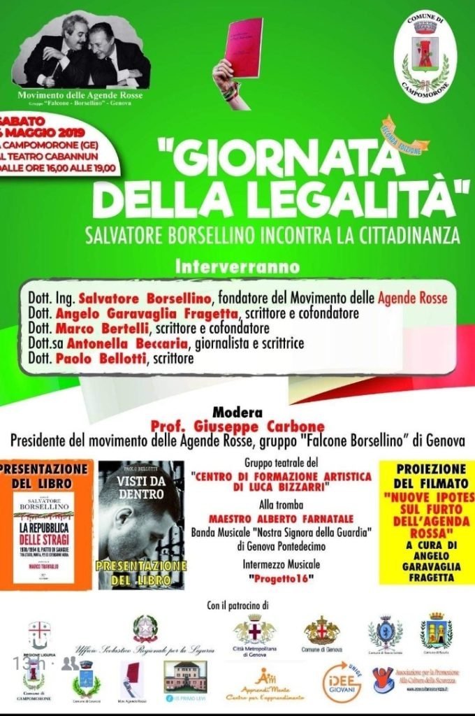 Campomorone (GE) - Giornata della Legalità - seconda edizione